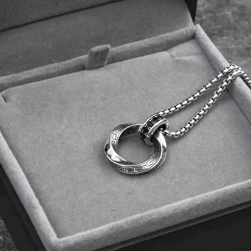 새로운 925 스털링 실버 목걸이, 빈티지 스타일 체인 - 925 Sterling Silver Chain Necklace Men 리뷰 및 가격