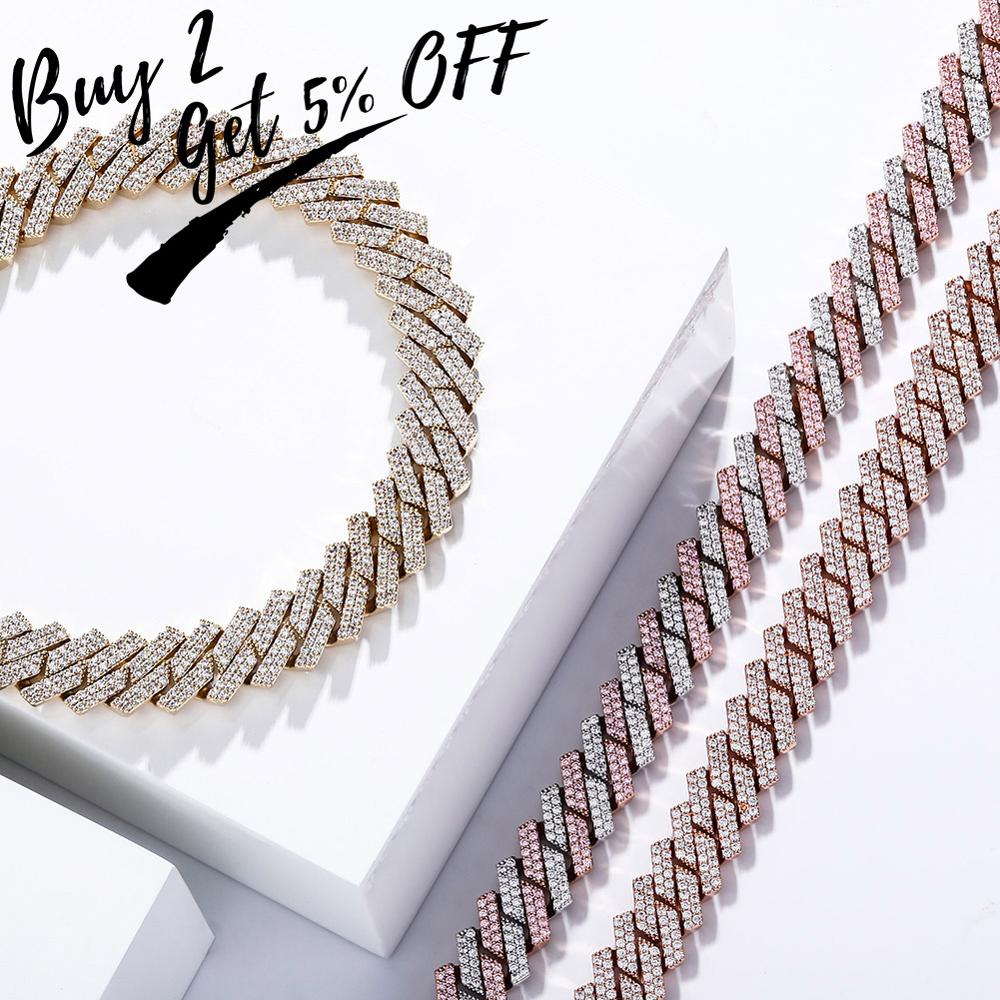 TOPGRILLZ 아이스 마이크로 포장 큐빅 지르코니아 - Cuban Link Chain 12Mm 리뷰 및 가격