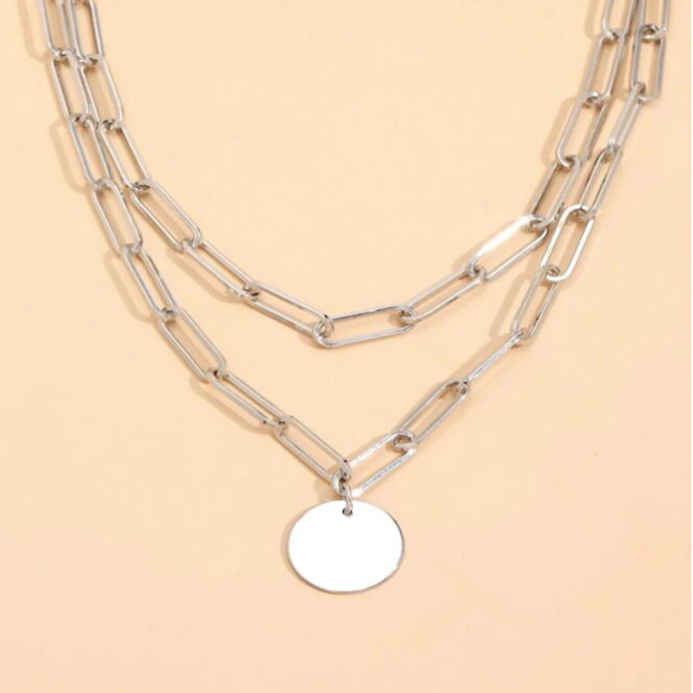 SUMENG 2024 여성을위한 새로운 패션 빈티지 라 - Layered Pendant Necklace Aesthetic 리뷰 및 가격