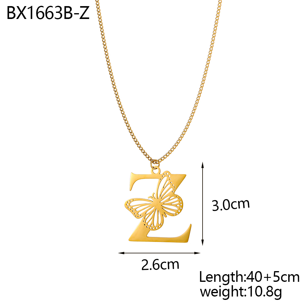 CARLIDANA Dainty 18K 골드 도금 스테인 - Initial Letter Necklace 18K Gold 리뷰 및 가격